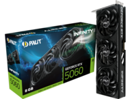 Видео карти Palit GeForce RTX 5060 Infinity 3 8GB