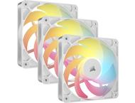 Вентилатори Corsair RS120-R ARGB PWM White Triple Pack