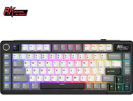 Клавиатури Royal Kludge RK L75 Knight Black, Cream switch