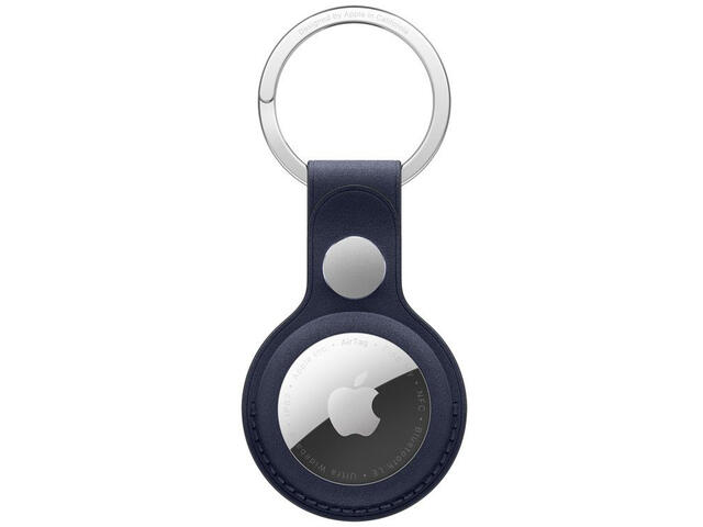 Тракери Apple AirTag FineWoven Key Ring - Navy