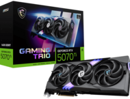Видео карти MSI GeForce RTX 5070 Ti 16G GAMING TRIO