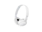 Слушалки Sony MDR-ZX110, в бяло