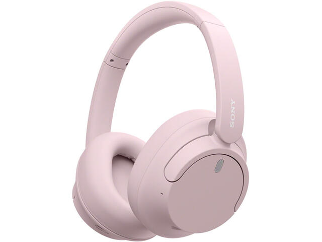 Слушалки Sony WH-CH720N, Розови, с нарушена опаковка