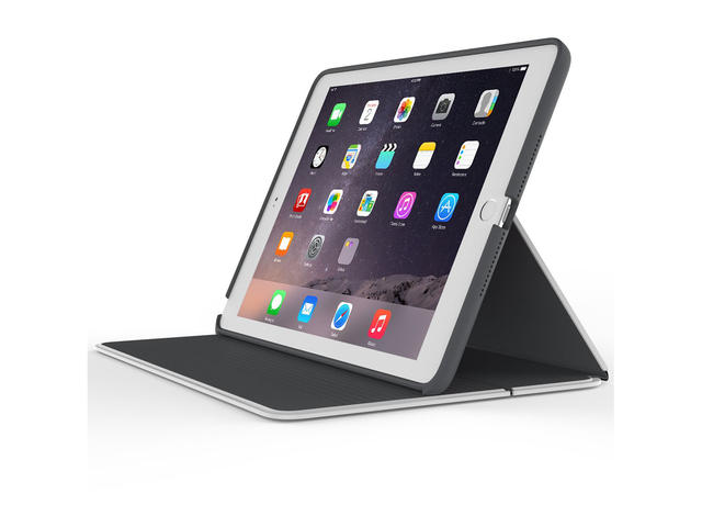 Калъфи за таблети Speck DuraFolio за iPad Air 2, Fuchsia Pink/White/Slate Grey
