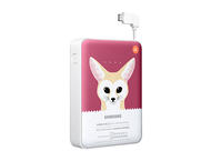 Външни батерии Samsung 8400 mAh, Pink Animal Edition Fennec Fox