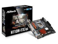 Дънни платки ASRock H110M-ITX/ac